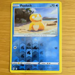 PSYDUCK 024/203 POKEMON CARD (EVOLVING SKIES SET) REVERSE HOLO - Image 2