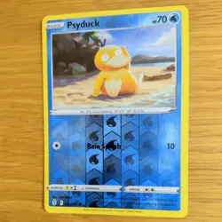 PSYDUCK 024/203 POKEMON CARD (EVOLVING SKIES SET) REVERSE HOLO - Image 4