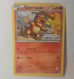 🔥 Catch Your Own 2013 Build-A-Bear Exclusive Charmander! Card# 17 / 113🔥 - Image 1