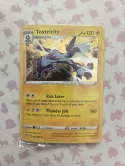 Pokemon Toxtricity 063/189 Sealed Knockout Box Promo Tcg Card - Image 1