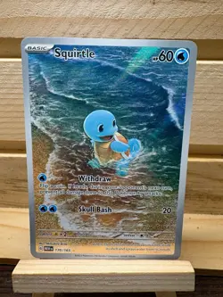 Pokemon 151 ENG Squirtle Wartortle Blastoise + JPN Squirtle 4 Card Lot Free Ship - Image 4