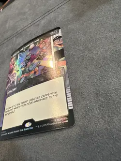 Behold the Sinister Six! Borderless Foil- #0221- Marvel’s Spider-Man MTG NM/M - Image 3