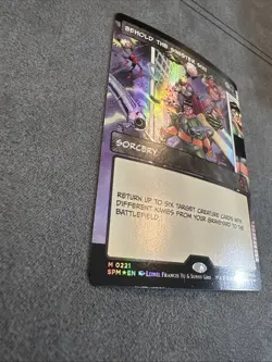 Behold the Sinister Six! Borderless Foil- #0221- Marvel’s Spider-Man MTG NM/M - Image 4