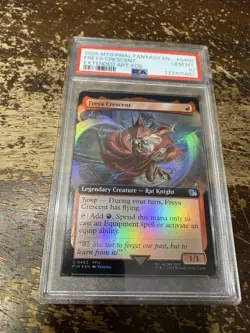 Magic MTG Final Fantasy Freya Crescent #0460 *FOIL* Extended Art Uncommon PSA 10 - Image 1