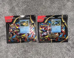 Pokemon Mega Evolution Triple Blister Psyduck & Golduck New & Sealed 1 of each - Image 1