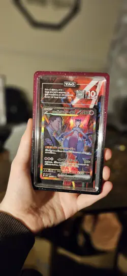 Tag 10 Team Rocket's Mewtwo EX Glory Of Team Rocket SAR 125/098 2025 Pokemon SV - Image 3