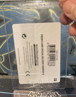 Pokemon TCG Pokemon Special Delivery Charizard Sealed Promo Holo - Image 2