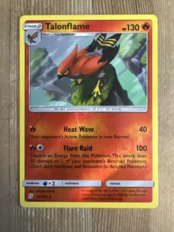 Talonflame - 32/236 - Rare - Reverse Holo NM, English Pokemon Unified Minds - Image 1