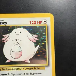 Pokemon Vintage Holo Chansey Base Set - Image 3