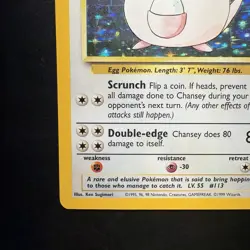 Pokemon Vintage Holo Chansey Base Set - Image 5