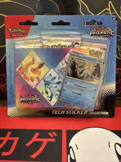 Pokemon TCG Prismatic Evolutions Tech Sticker Collection - Glaceon - New Sealed! - Image 1