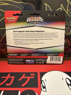 Pokemon TCG Prismatic Evolutions Tech Sticker Collection - Glaceon - New Sealed! - Image 2