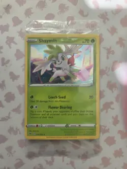 SEALED Shaymin 015/185 PROMO Cosmos Holo Rare Pokemon TCG NM PACKED FRESH UNOPEN - Image 1