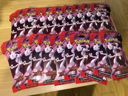 Pokemon Sleeved Booster Packs Destined Rivals Lot of 32 - Image 1