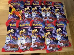 Pokemon Sleeved Booster Packs Destined Rivals Lot of 32 - Image 2