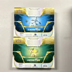 Pokemon Glaceon & Leafeon VSTAR Special Collection Box Promo Booster English - Image 2