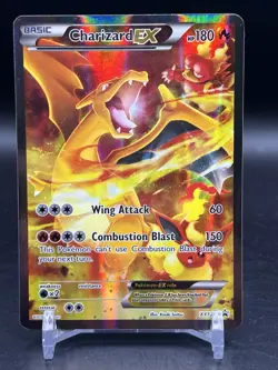Charizard EX XY121 Black Star Promo Pokemon 2016 XY Red & Blue Collection LP - Image 1