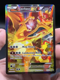 Charizard EX XY121 Black Star Promo Pokemon 2016 XY Red & Blue Collection LP - Image 3