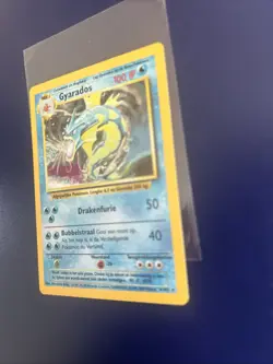Near Mint Pokemon Gyarados Base Set 6/102 WOTC Holo Rare One Owner Kept In Case - Image 2