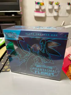Pokemon ETB Phantasmal Flames Mega Evolution Lucario ETB Sealed - Image 1