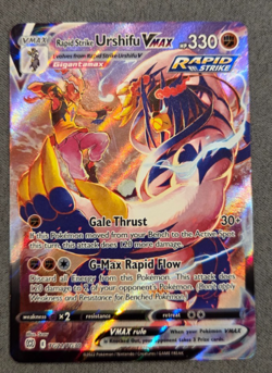 Rapid Strike Urshifu VMAX - TG21/TG30 Brilliant Stars Ultra Rare POKEMON TCG - Image 1