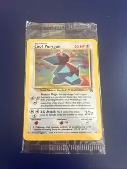 New & Sealed Cool Porygon 15 Wizards of the Coast Sealed Promo Pokemon TCG - Image 1