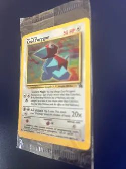 New & Sealed Cool Porygon 15 Wizards of the Coast Sealed Promo Pokemon TCG - Image 2