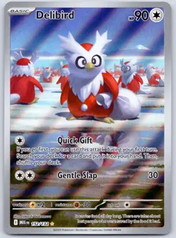 Delibird 152/132 (NM) - ME01: Mega Evolution - Illustration Rare - Pokemon TCG - Image 1
