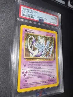 2002 Pokemon #29 Mewtwo Legendary Collection PSA 8 NM-MT 29/110 - Image 3