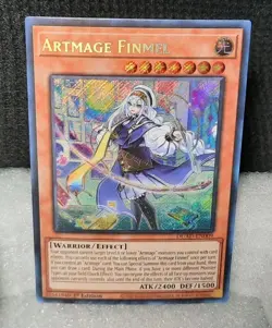 Yu-Gi-Oh! Artmage Finmel *SECRET RARE* DUAD-EN009 1st Edition NM/M - Image 1