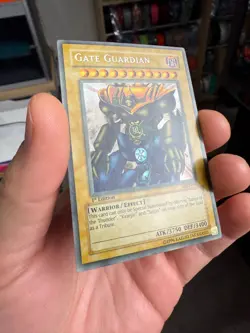 Yu-Gi-Oh! Gate Guardian MRD-000 Secret Rare 1st Edition NA Light Fade - Image 2