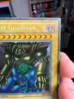 Yu-Gi-Oh! Gate Guardian MRD-000 Secret Rare 1st Edition NA Light Fade - Image 4