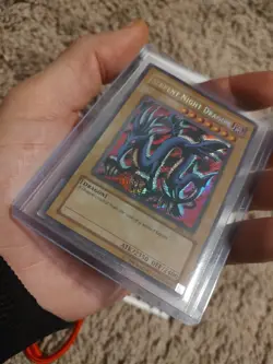 Serpent Night Dragon Secret Rare Holo Silver Foil Letters MRL 103 - Image 3