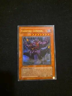 Yu-Gi-Oh! Vampire Genesis SD2-EN001 1st Edition Ultra Rare NM/LP Structure Deck - Image 1