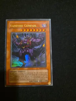 Yu-Gi-Oh! Vampire Genesis SD2-EN001 1st Edition Ultra Rare NM/LP Structure Deck - Image 2