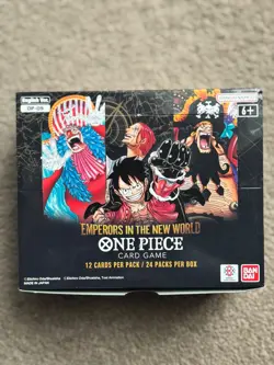 One Piece TCG OP-09 Emperors in the New World Booster Box | New & Unsealed - Image 1