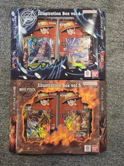 (2) One Piece Illustration Box Vol. 5 & 6 LOT OF 2 New SEALED - Image 1