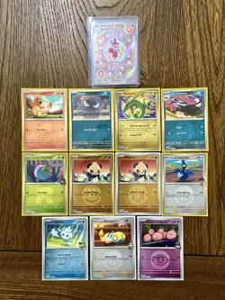Pokemon TCG: Ascended Heroes 1 IR , Reverse Holo, Pokeball, Lot Of 12 Cards, NM - Image 1