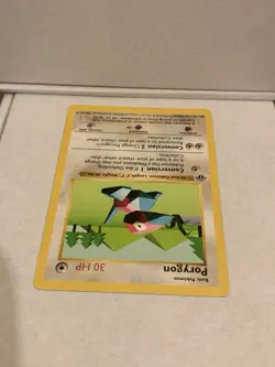 1st Edition Shadowless Porygon 39/102 Pokemon Card / Base set 1999 WOTC - Image 3