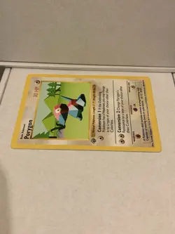 1st Edition Shadowless Porygon 39/102 Pokemon Card / Base set 1999 WOTC - Image 5