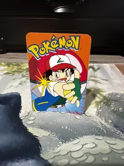 Krabby #98 - Vintage Vending Machine Prism Sticker 2000 - Pokemon Card - Image 2