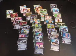 Dragon Ball Z CCG Score Lot Of 37 Rare Cards Various Sagas LP Non-Foil 5 Star - Image 1