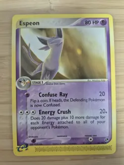 Espeon 16/100 EX Sandstorm Pokemon TCG Card English - Image 1
