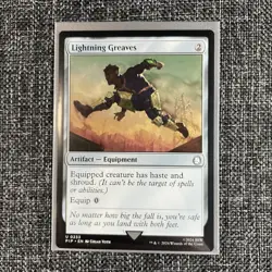 Lightning Greaves #233 Universes Beyond: Fallout MTG Magic Card ⭐VLP Or NM - Image 1