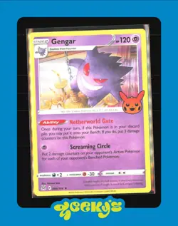 Pokemon Gengar TCG Trick or Trade Holo Card 066/196 - Image 1