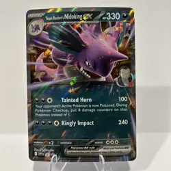 Team Rocket's Nidoking ex 217 Sv: Scarlet & Violet Promo Cards Holo - Image 1
