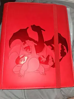 NEW Pokemon Premium Ultra-Pro Red Charizard Binder, Holds Up To 360 Cards - Image 1