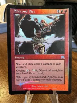 MTG (Magic: The Gathering) Foil Slice and Dice Onslaught - Image 1