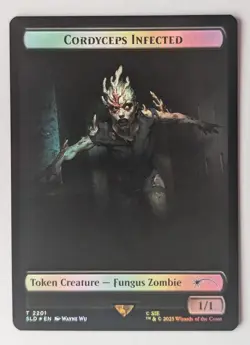 Cordyceps Infected Token (Rainbow FOIL) 2201 | NM Near Mint| SLD Magic MTG - Image 1