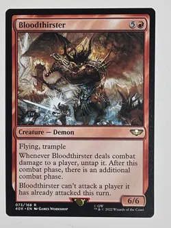 Bloodthirster NM, English Commander: Universes Beyond: Warhammer 40,000 - MTG - Image 1